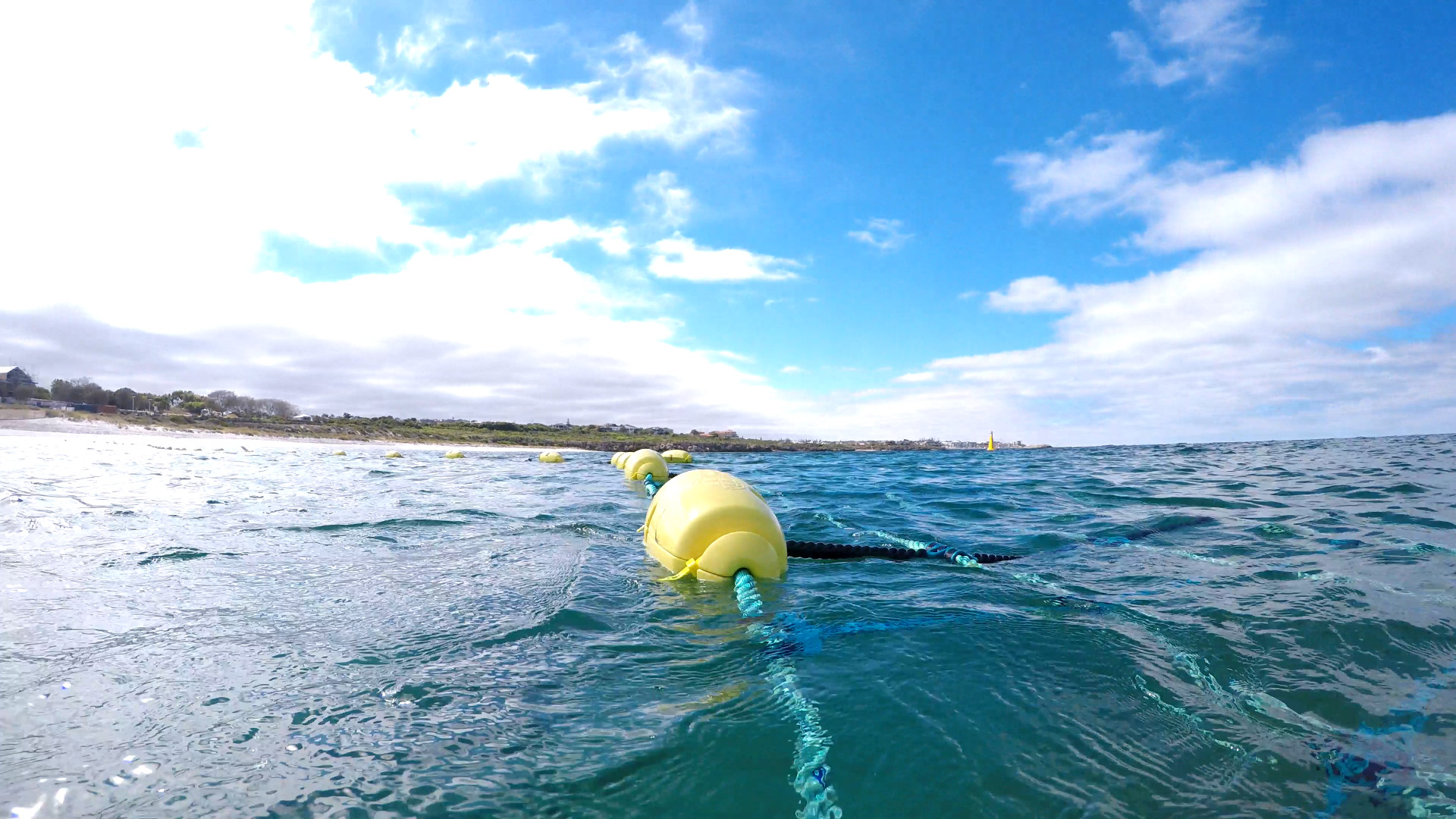 Quinns Beach Swimming Enclosure from Surface