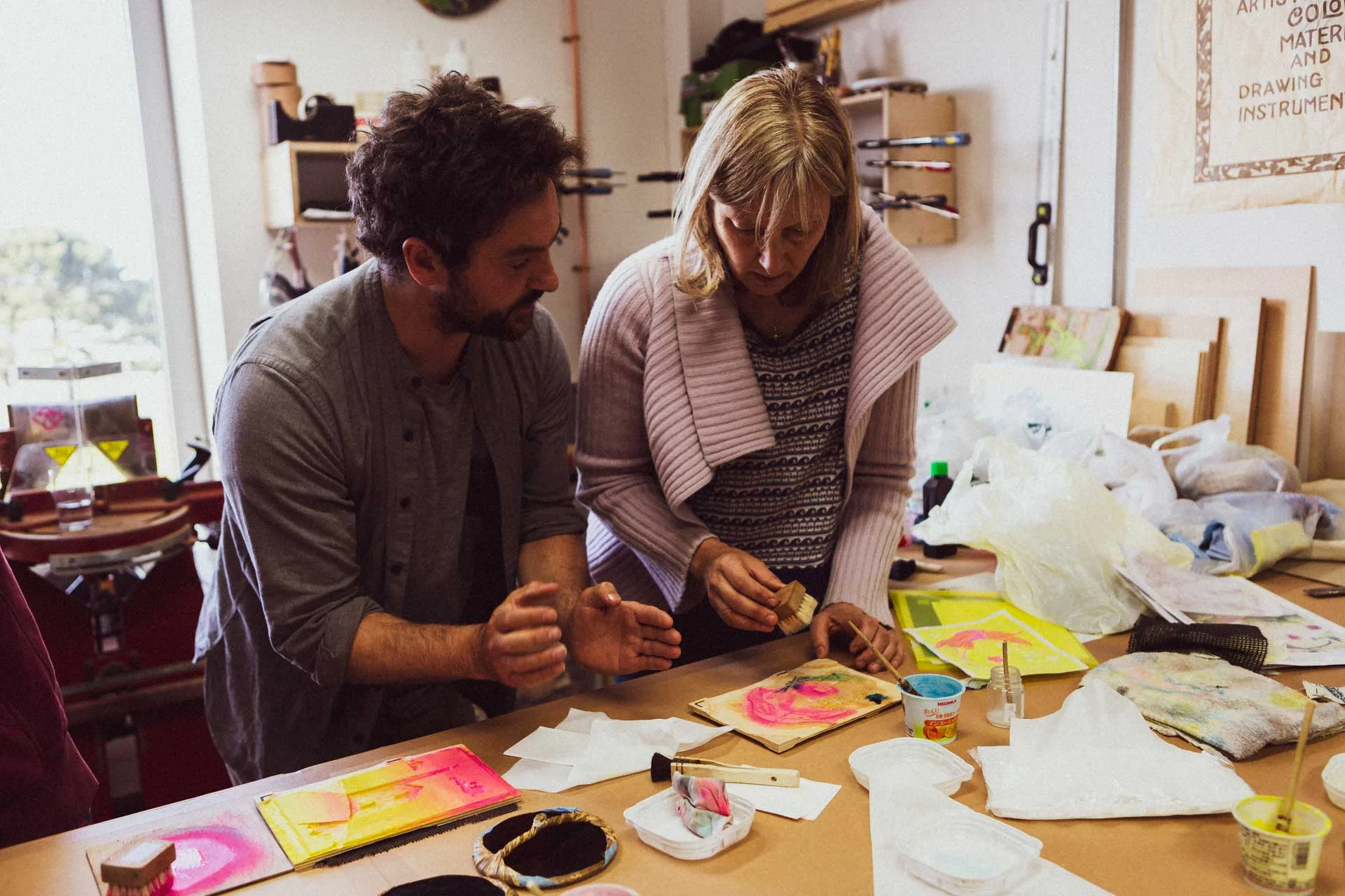 Japanese Woodblock Printing - A Two Day Introduction @ Polkerris Beach