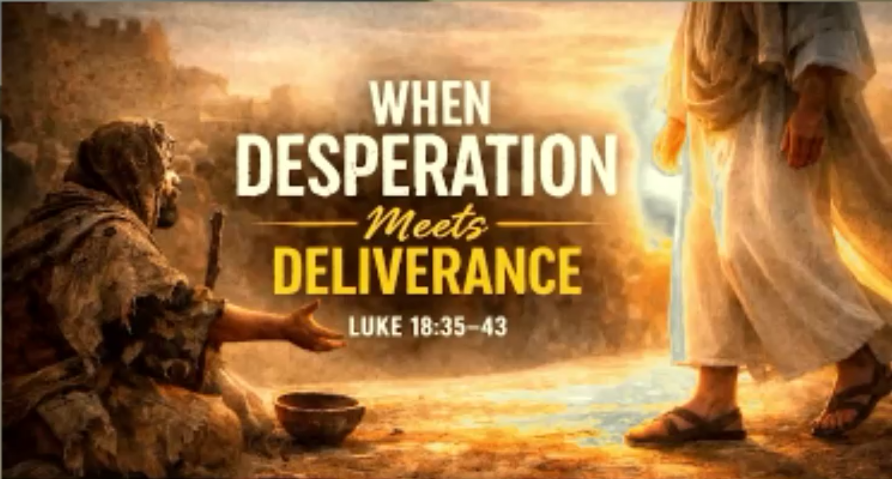 When Desperation Meets Deliverance