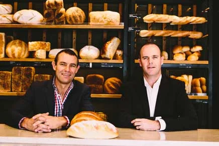 Gilbert (right) and Tquila ANZ Director Ian Carpenter