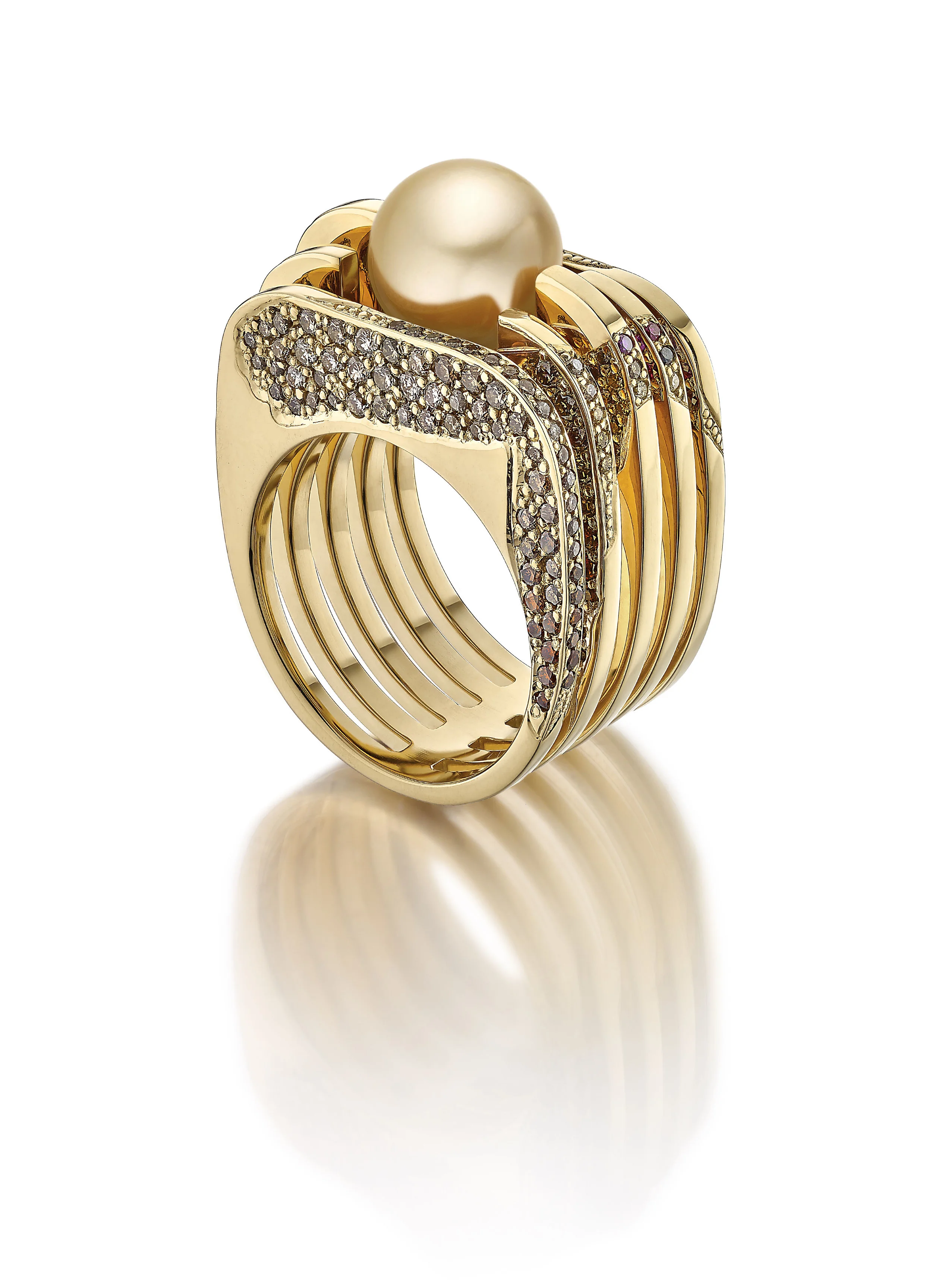 Vicky Lew London - Golden Chrysolampis Mosquitus Ring (Side).jpg