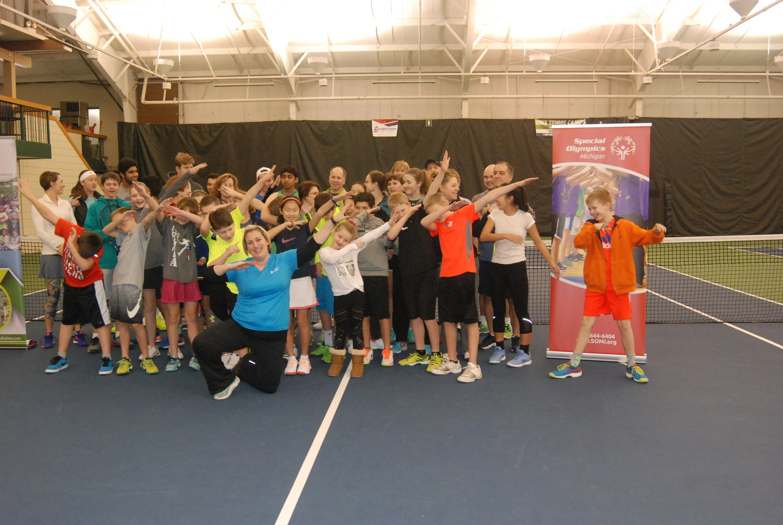 Tennis Center Raises Over $4,000 for Special Olympics of Michigan