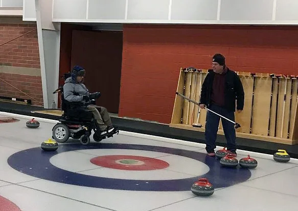 Everyone Welcome at the Curling Center