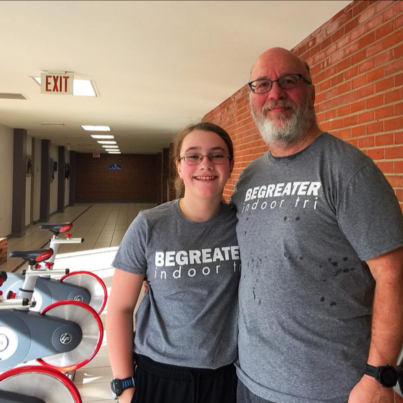 It was a successful race for the father-daughter team of John and Kylee.
