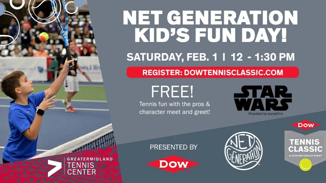 Net Generation Kids Fun Day: Dow Tennis Classic