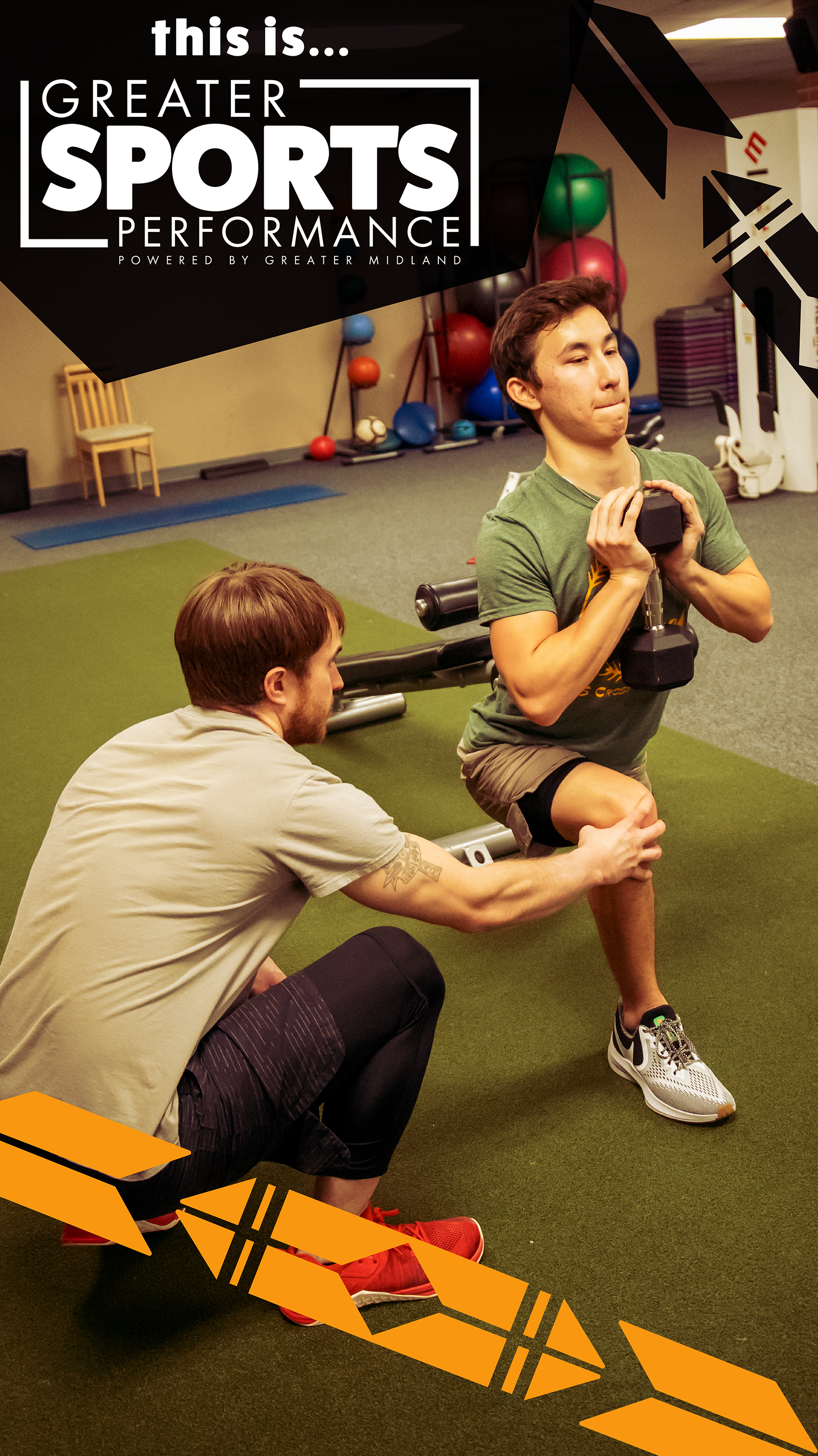 Dow High Athlete Trains for State Championship