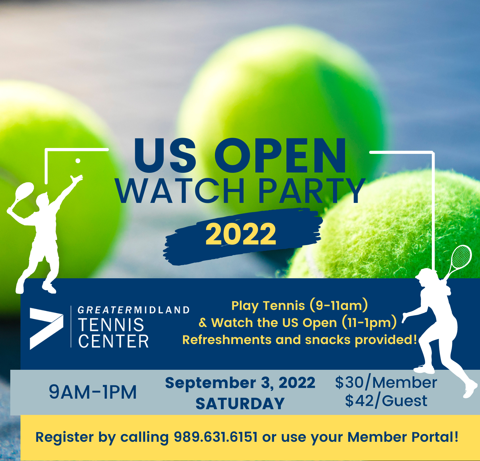US Open Watch Party — Greater Midland