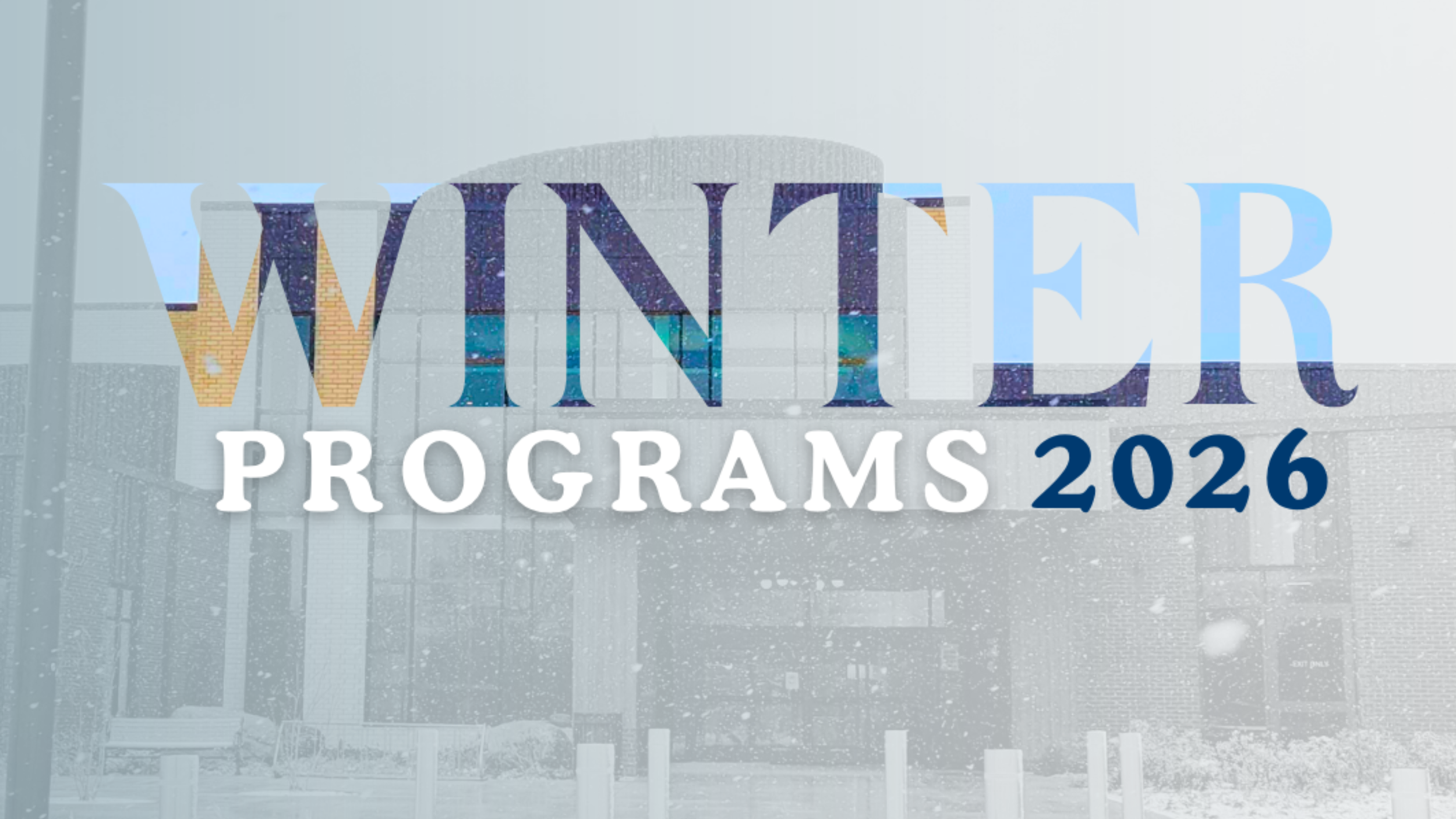 ❄️ Winter Program Registration Opens Dec 8 ❄️