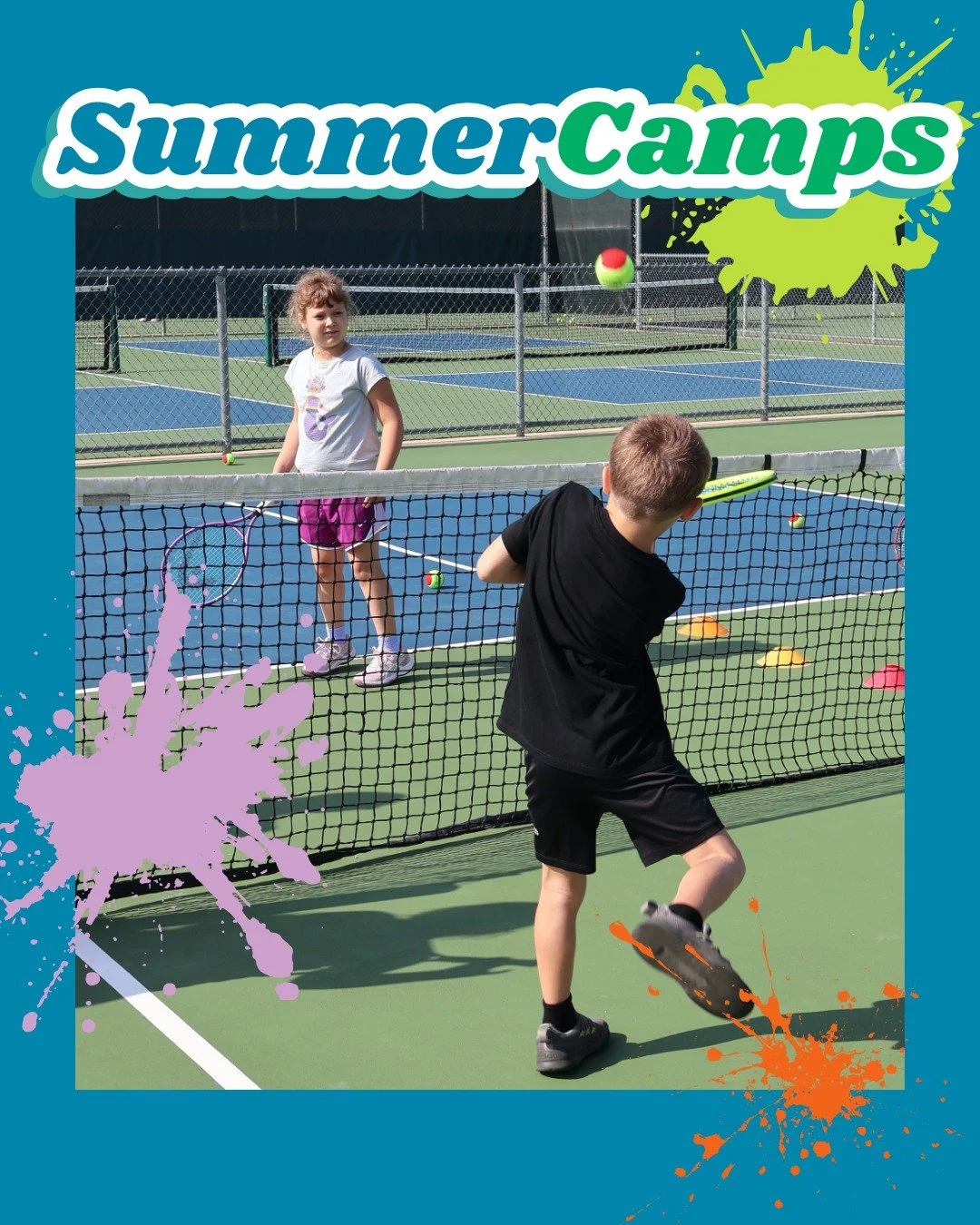 🎾 Full days of fun, friends, and tennis await at Greater Midland Tennis Center&rsquo;s All-Day Camps! Kids will build skills, make friends, and grow their love for being active!

Plus, before and after care is included at no extra cost!

Don&rsquo;t