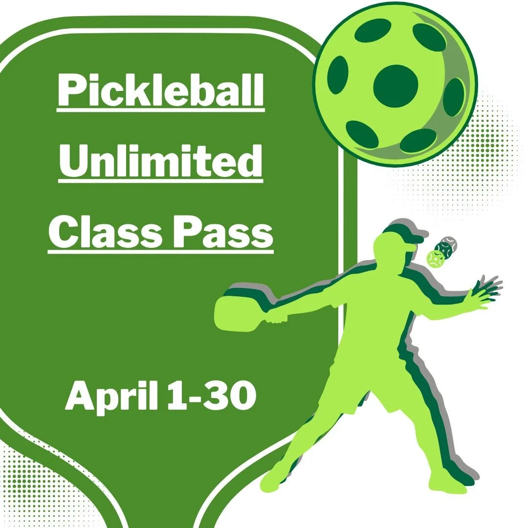 🏓 April Pickleball Pass is here &mdash; exclusively for active members!

Play more, meet more players, and build your skills all month long with unlimited access to our most popular pickleball programs.

For just $75 per person (April 1&ndash;April 