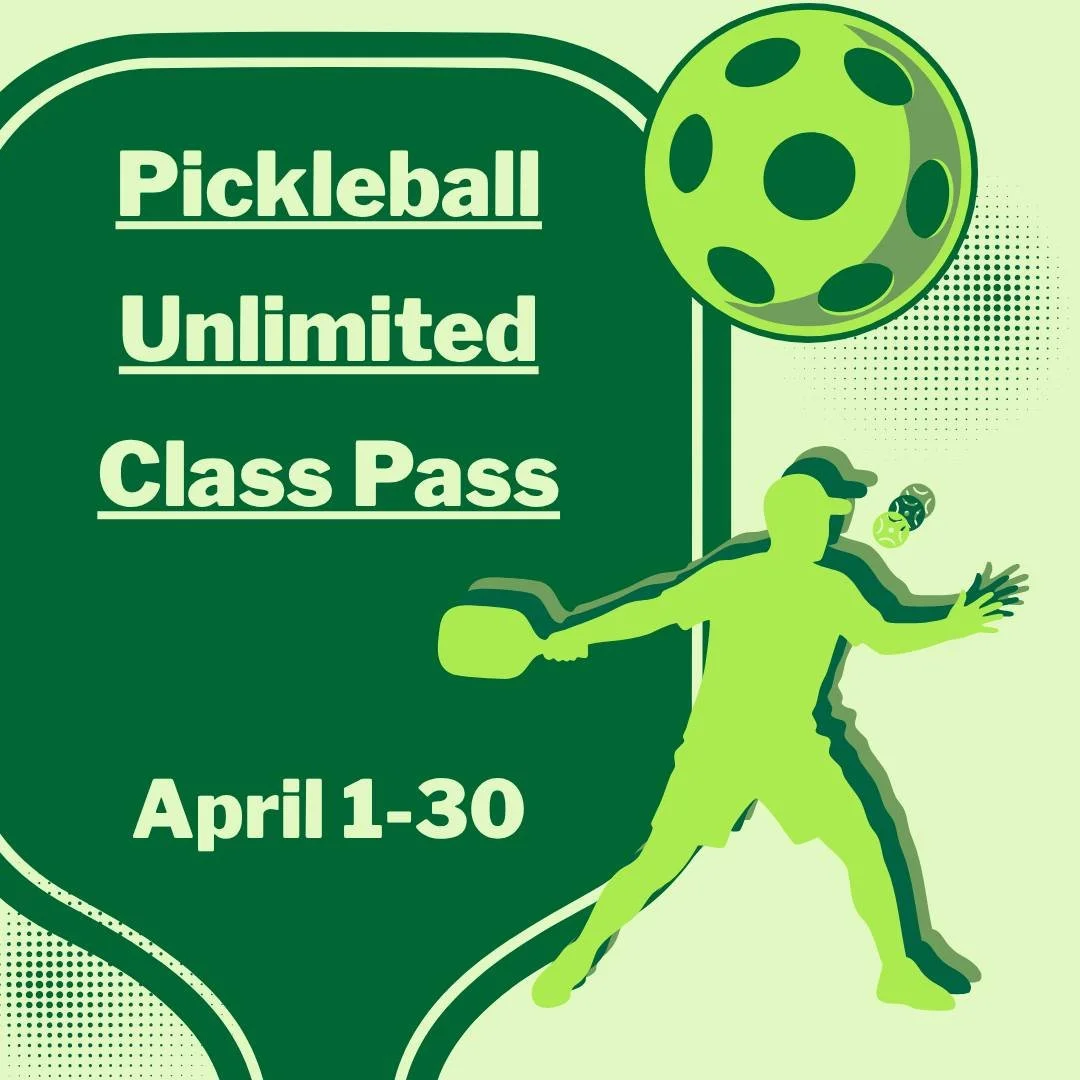 🎾 More pickleball this April? We&rsquo;ve got you covered.

Active members can unlock unlimited pickleball all month long with our April Pickleball Pass&mdash;just $75.

Enjoy access to drills, social play, DASH events, team doubles, and early morni