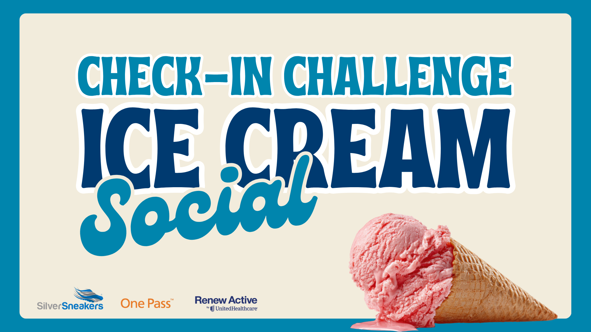 Check-In Challenge Ice Cream Social