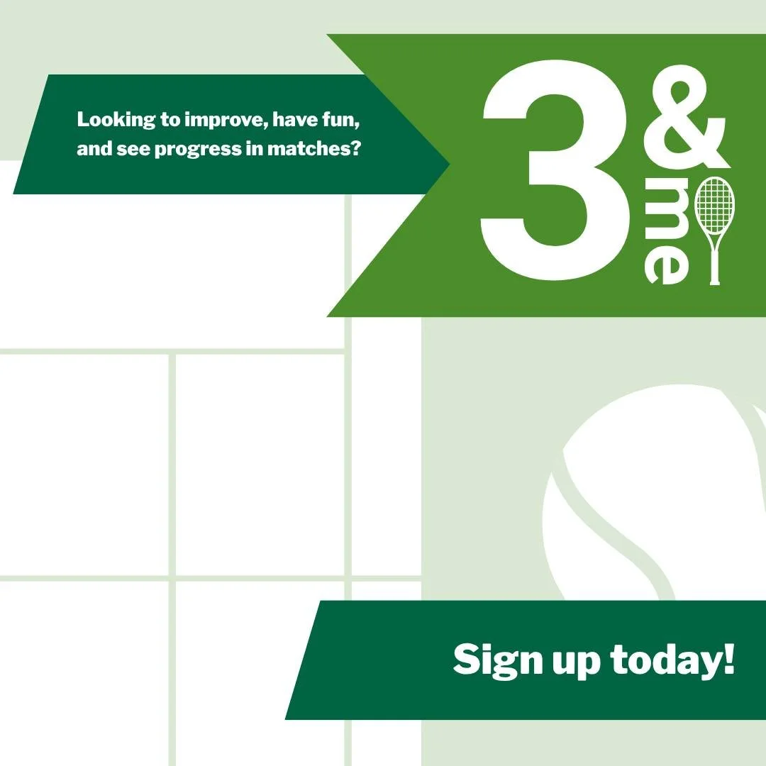 🎾 Ready to level up your doubles game? Grab two friends and join us for a high-energy 90-minute tennis experience where you&rsquo;ll train, compete, and play alongside a pro!

Get real-time coaching, doubles strategy tips, and nonstop point play thr