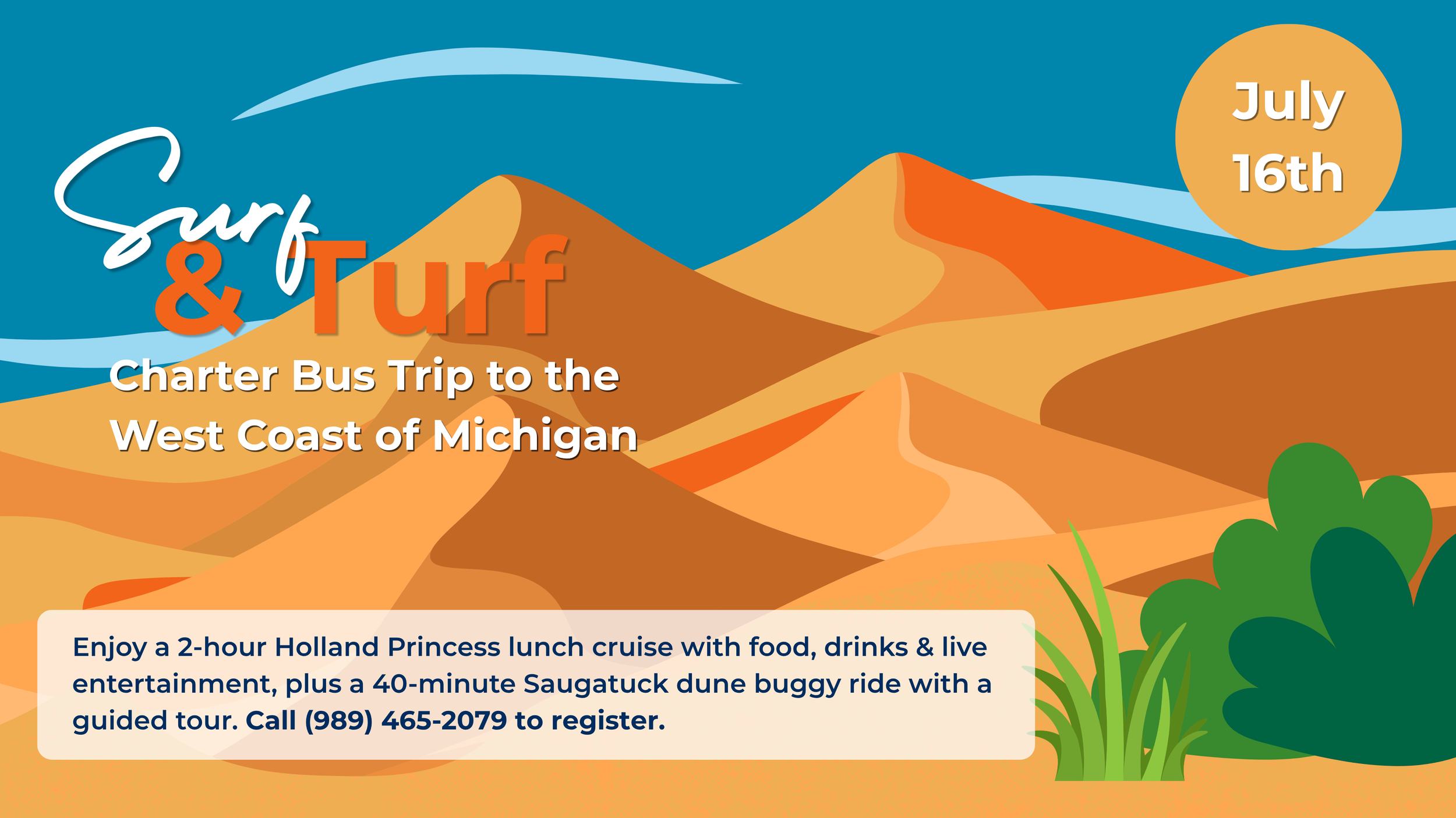 Surf & Turf Adventure: Day Trip with Coleman Family Center