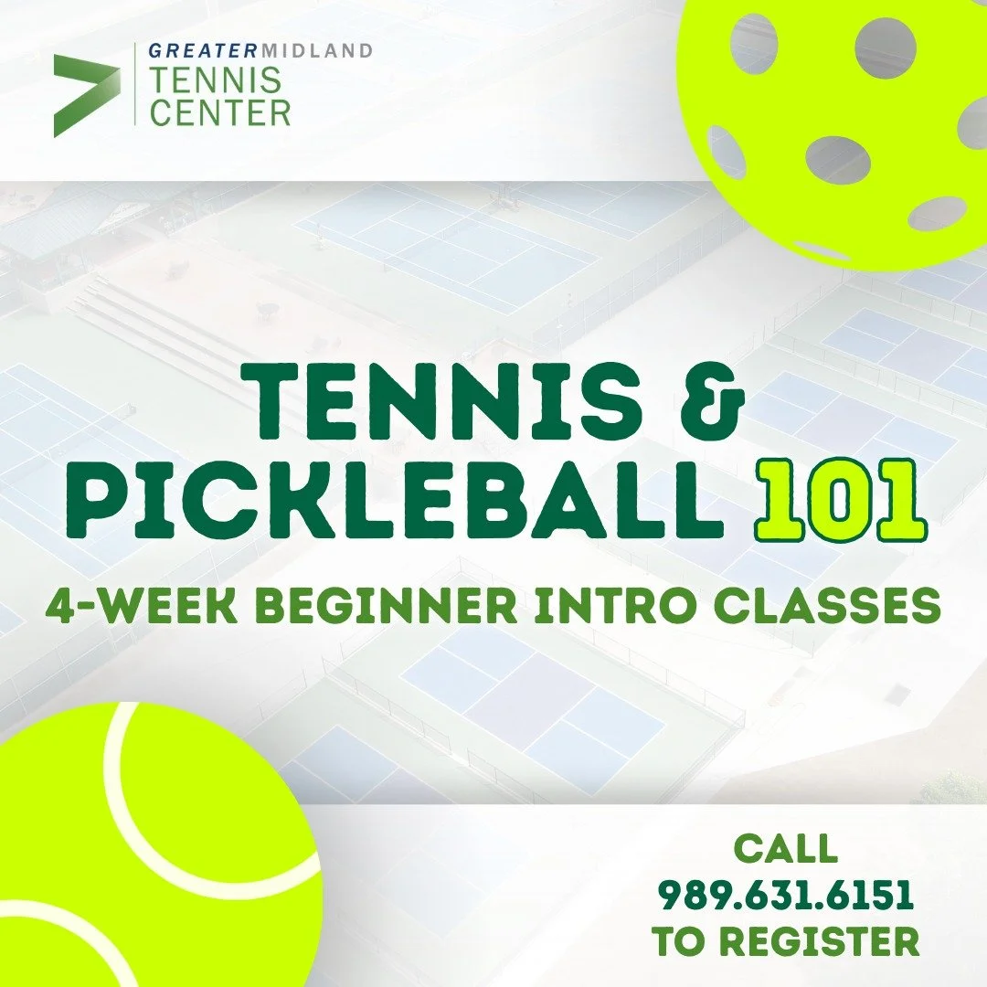 Curious about tennis or pickleball? Our 4-week beginner sessions, Tennis 101 and Pickleball 101 - are a fun, friendly way to try something new and explore a new sport this summer. 🙌

𝗦𝗲𝘀𝘀𝗶𝗼𝗻 𝗗𝗮𝘁𝗲𝘀
> June 1 &ndash; 25
> July 6 &ndas