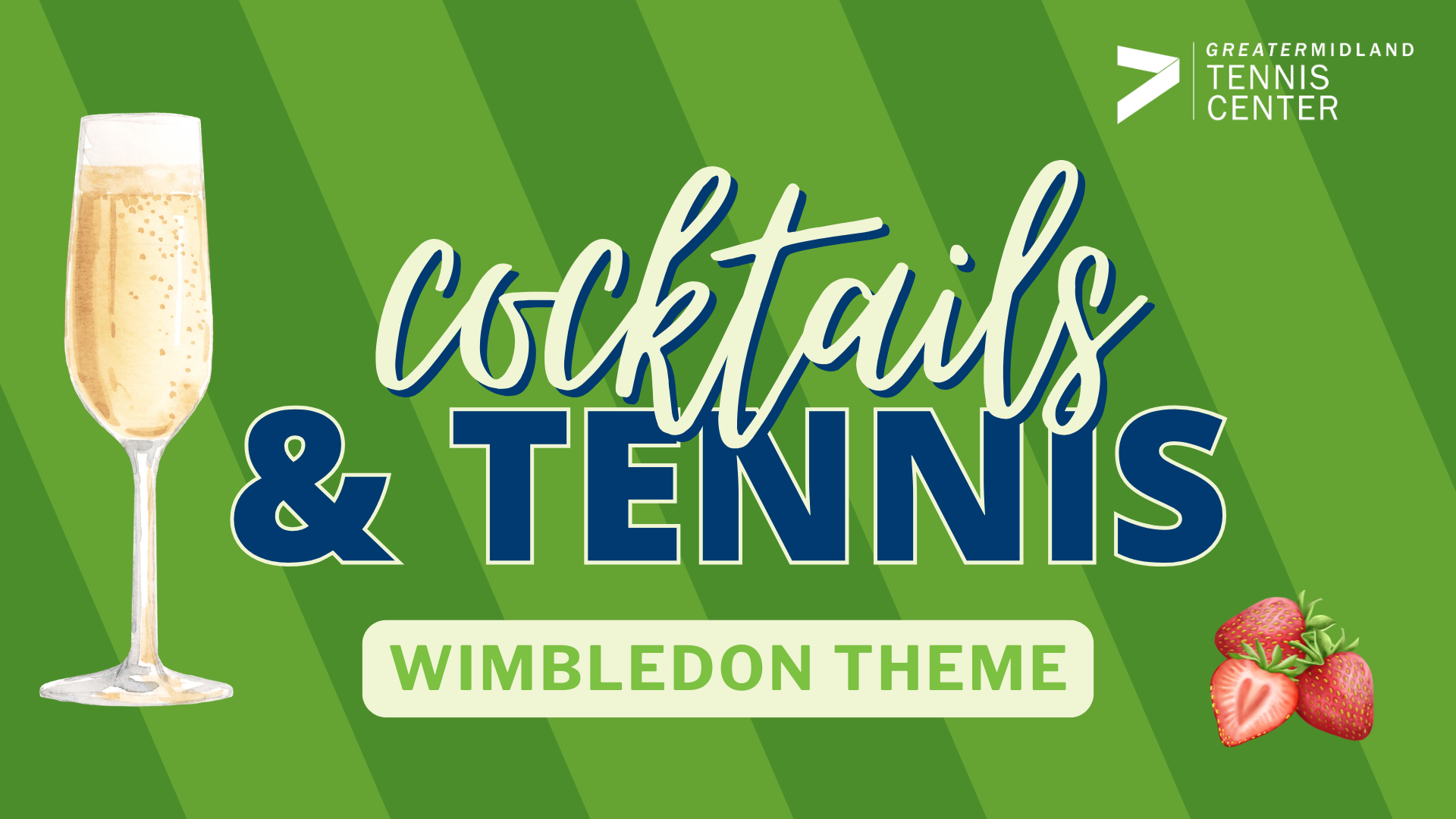 Cocktails &amp; Tennis: Wimbeldon Theme