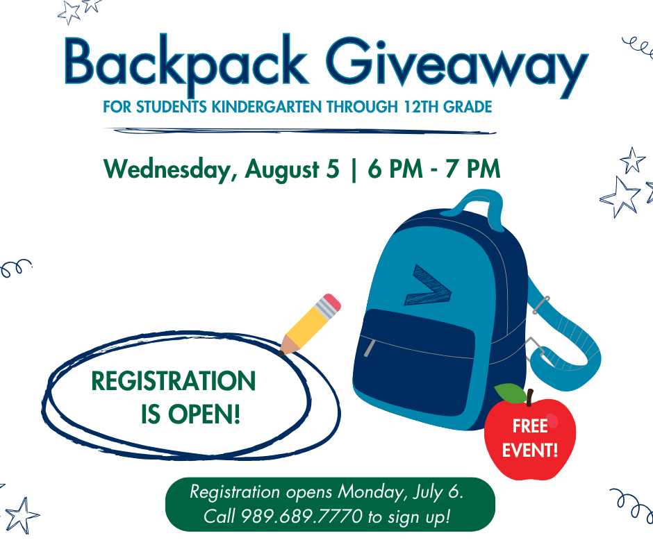 Backpack Giveaway