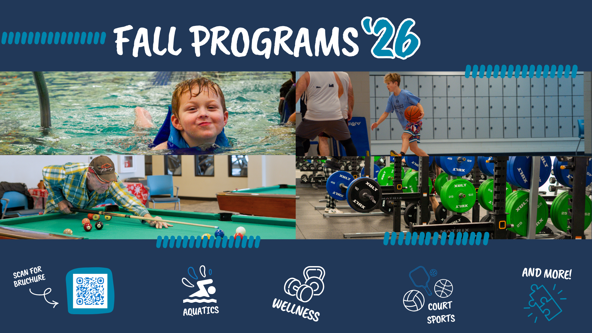 Community Center Fall Program Registration Open Now!