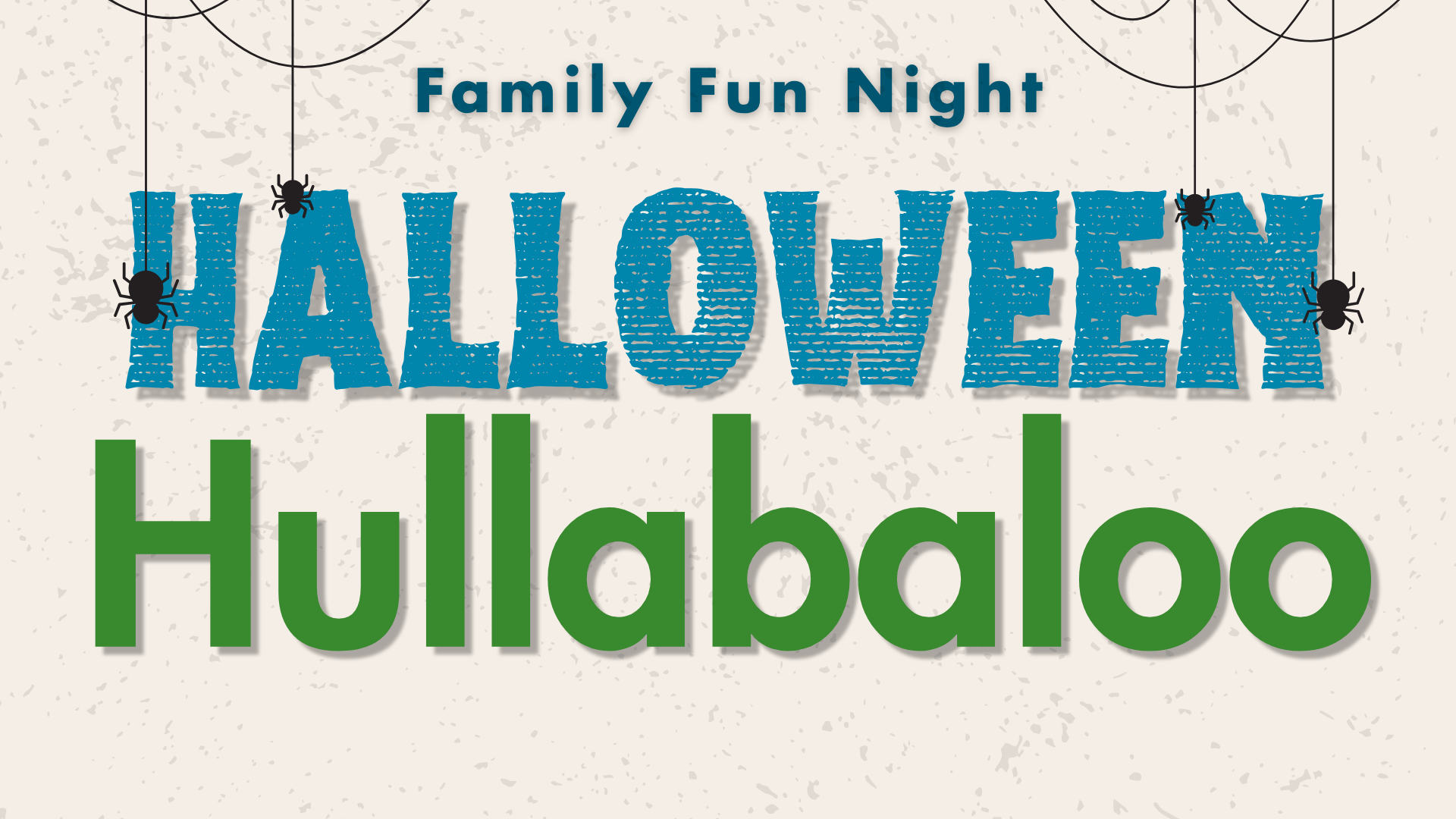 Halloween Hullabaloo: Family Fun Night at the Community Center