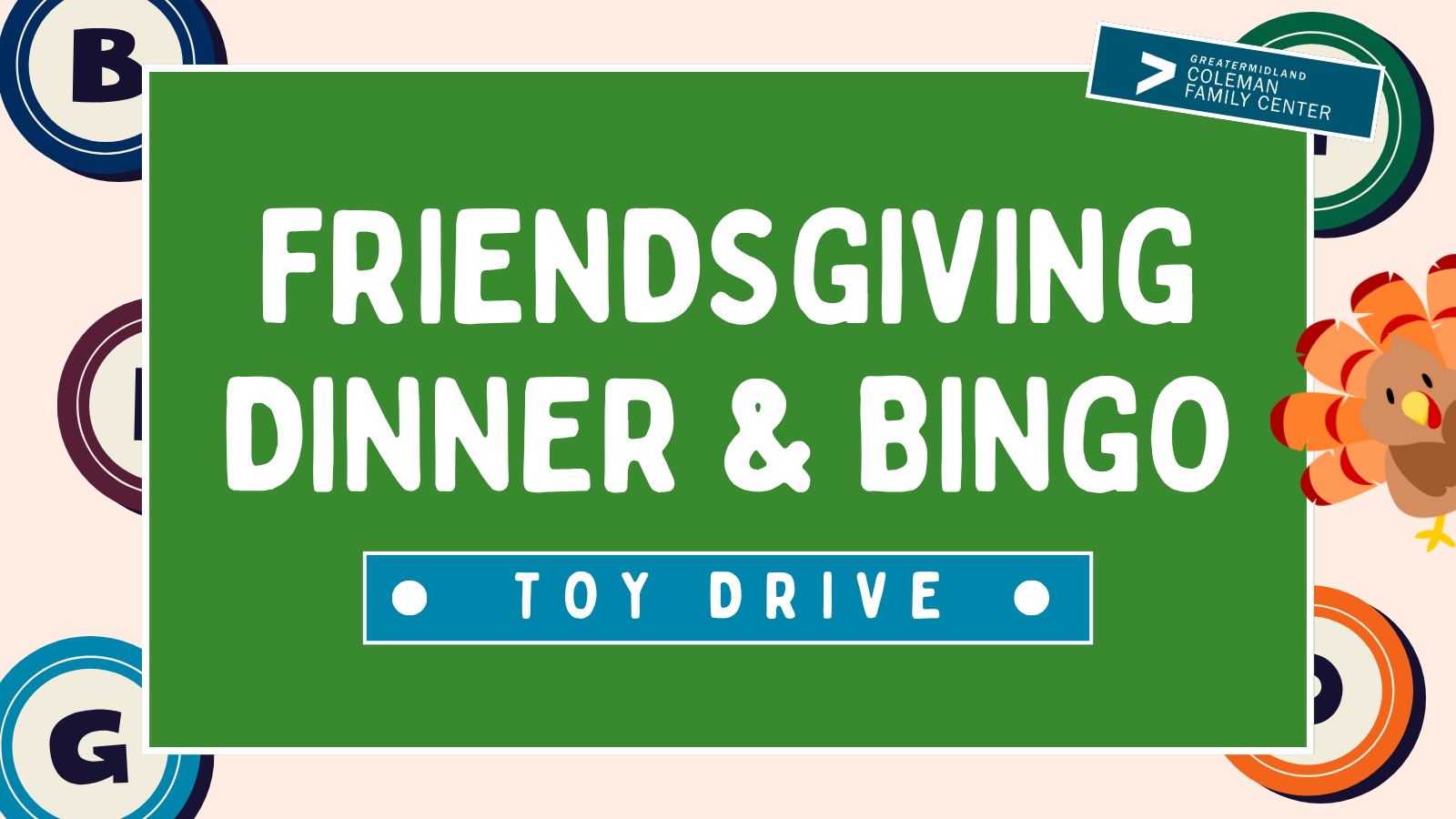 Friendsgiving Dinner &amp; Bingo