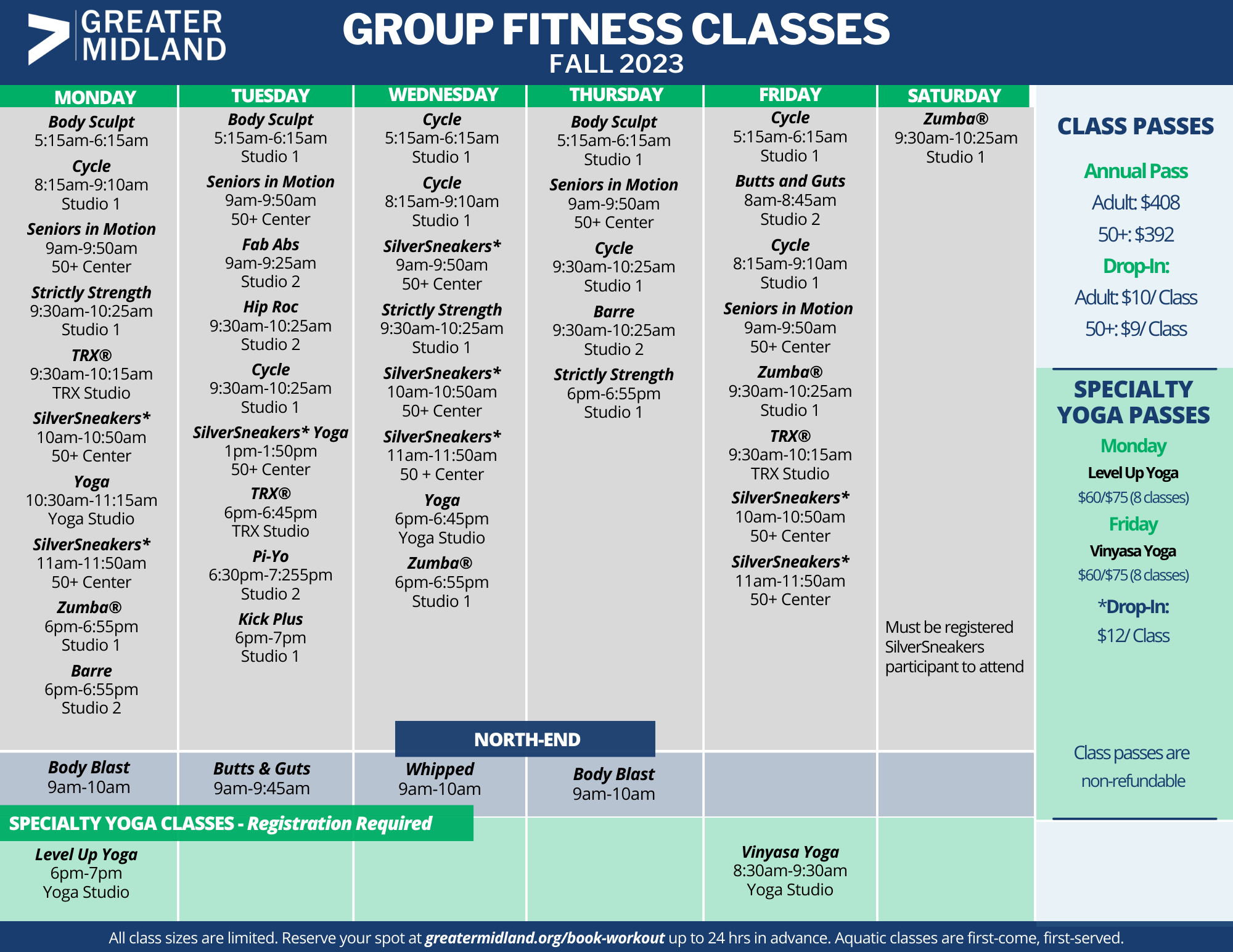 Group Fitness Greater Midland