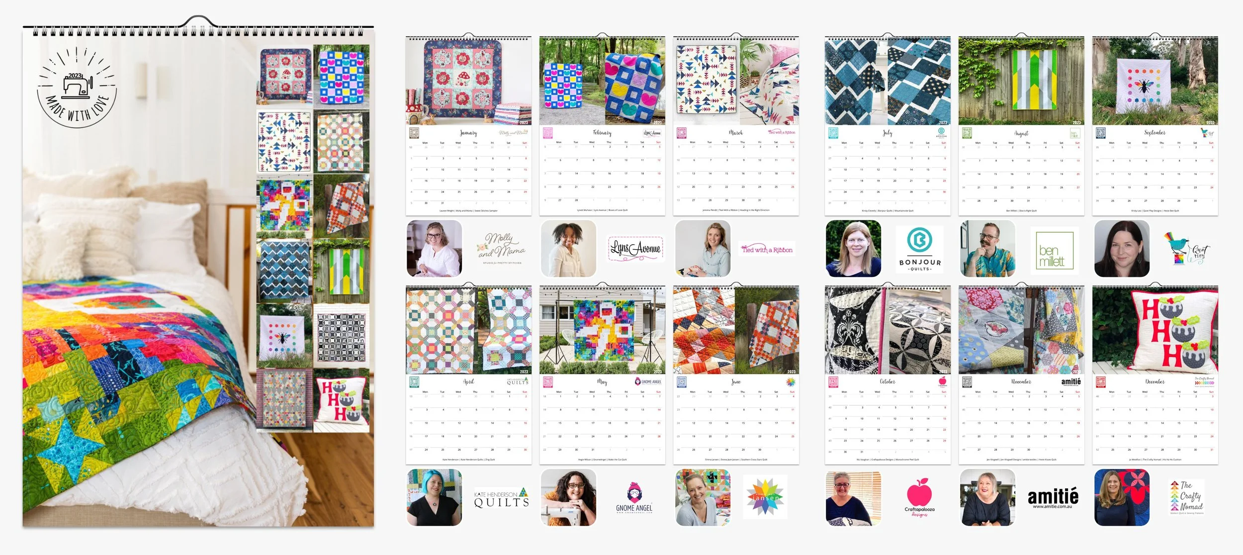 Want to see what the Patchwork Calendar looks like? — Online Quilt
