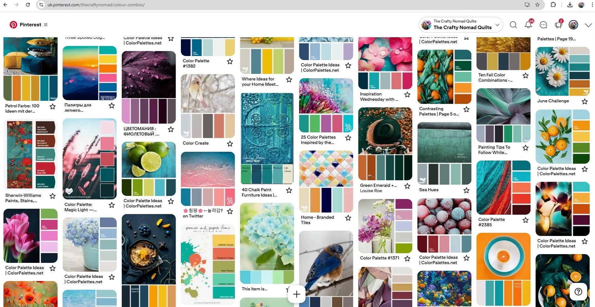 Make Time Preparation: Colours and Fabric Choices — Online Quilt ...