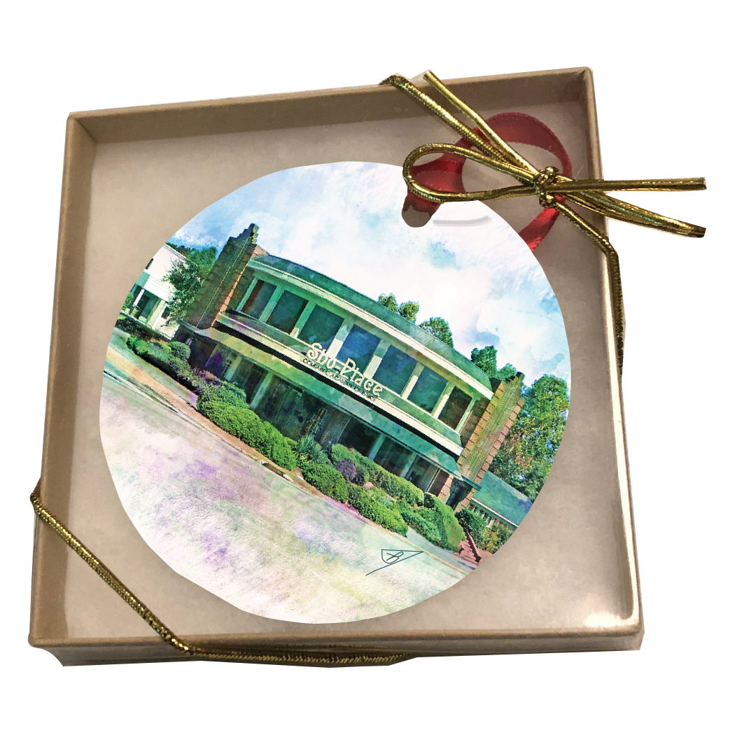 Sho-Place 3" Metal Ornament in gift box
