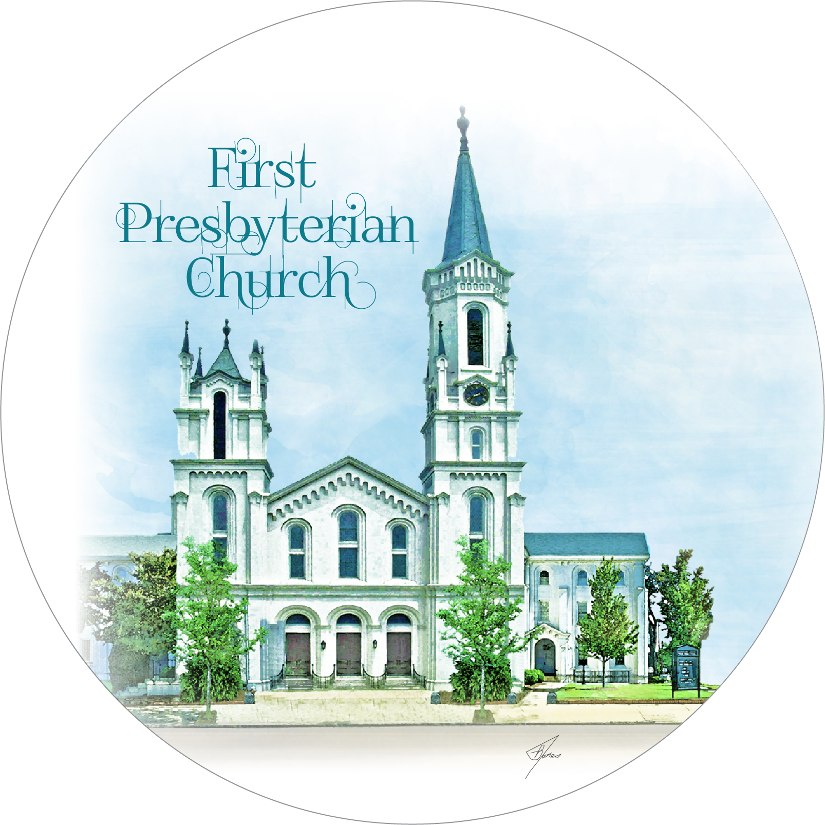 First Presbyterian Church Columbus, Georgia art