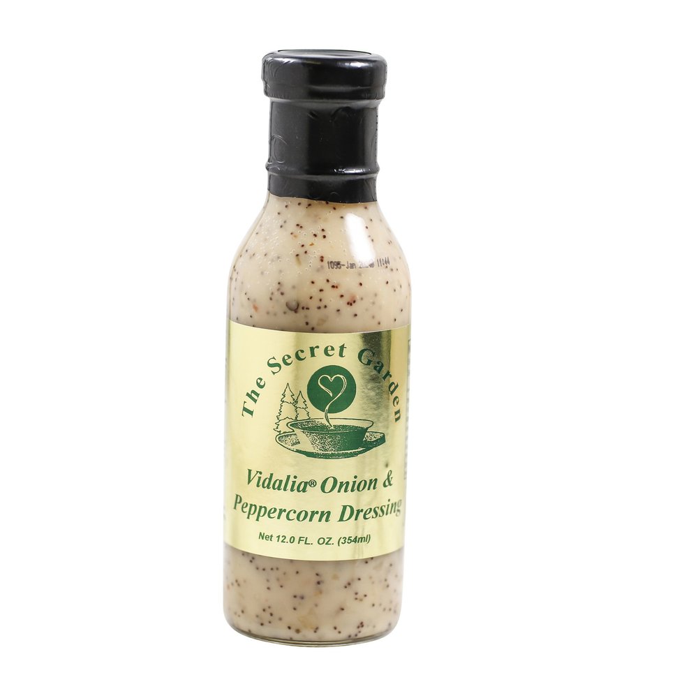Vidalia Onion & Peppercorn Dressing  The Secret Garden