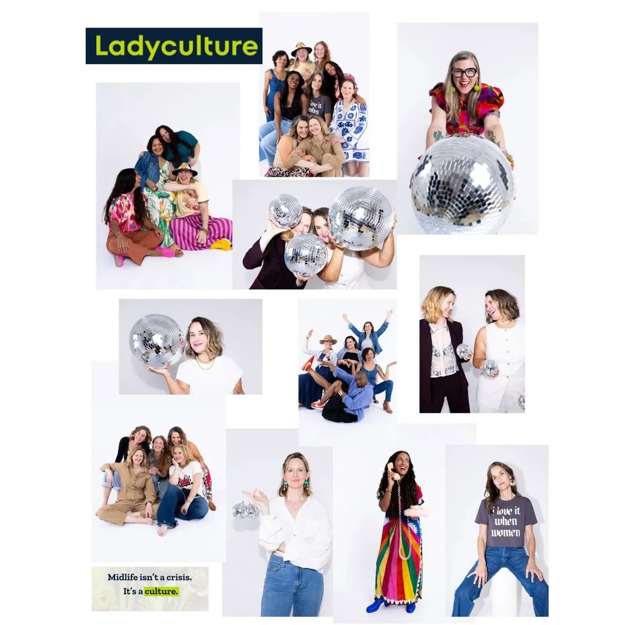 A few weeks ago at the @incommunitystudio during a heat wave I had the chance to host the amazing founders of @ladyculture.co! These two women, friends since childhood, brought their community together for a fun photo shoot. I adore days filled with 