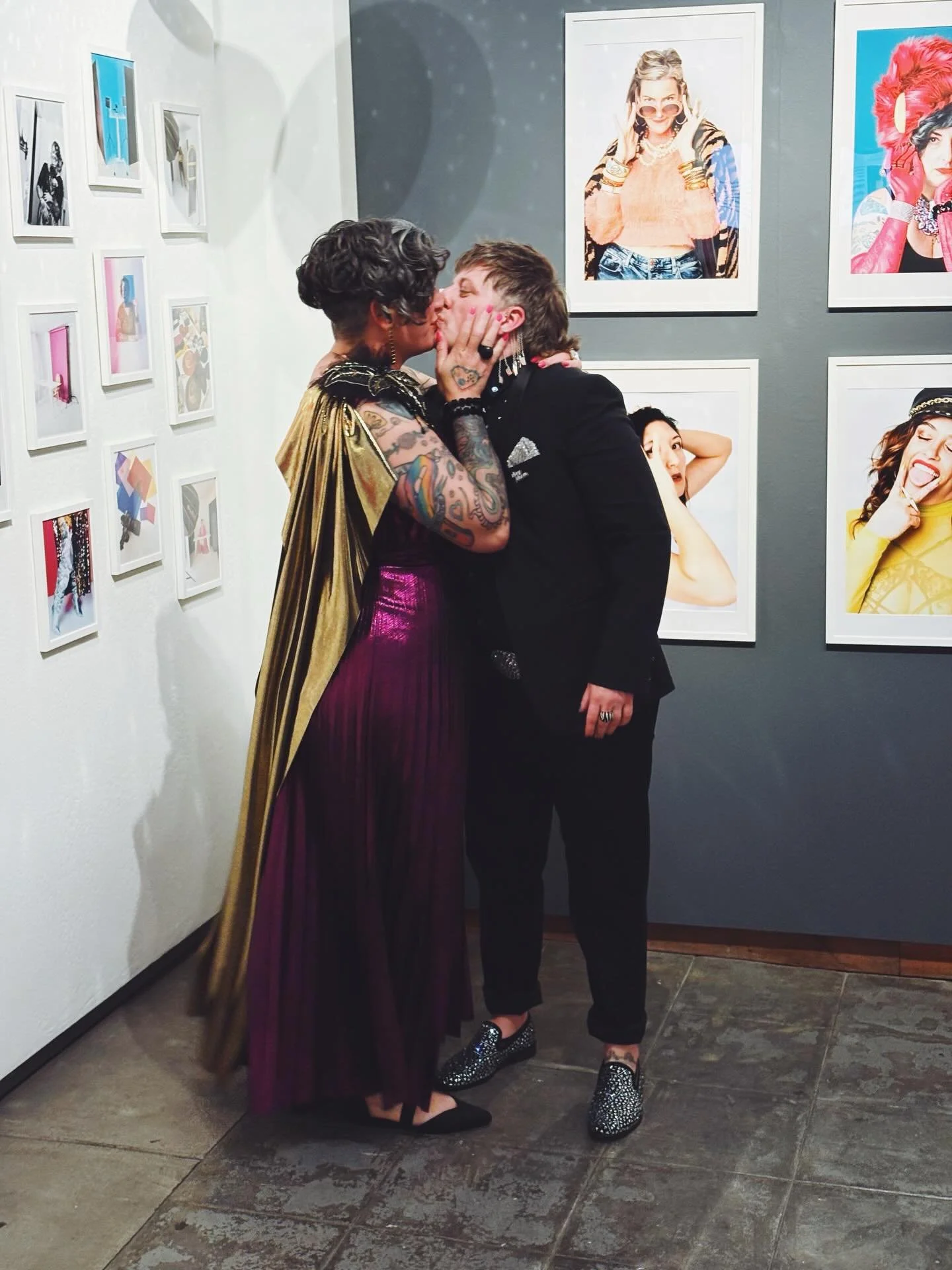 One year ago, was opening night of the Queer Time Capsule at the @petaluma.arts.center. 

And wow&hellip;what a year it has been! 

Getting to build this alongside my partner @jttheawesome was one of the most meaningful creative experiences I&rsquo;v