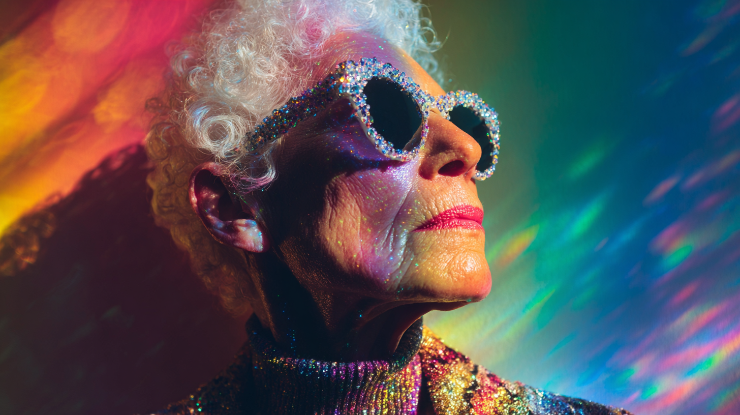 sarahderagon_older_white_gay_woman_with_sparkly_bejewled_sung_3544cb74-e542-49ed-a6d5-9c98e9bae33e_0 (1).png