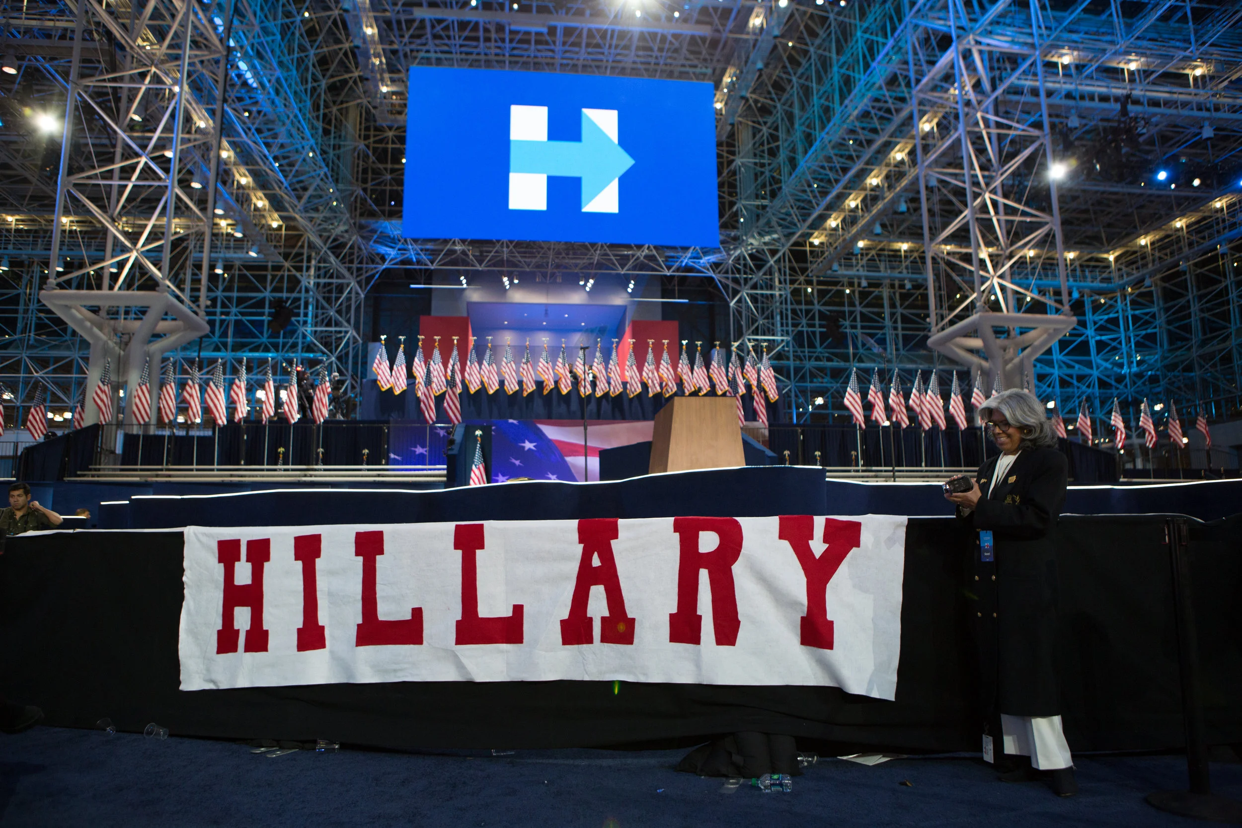 A Clinton Supporter At The End The Morning