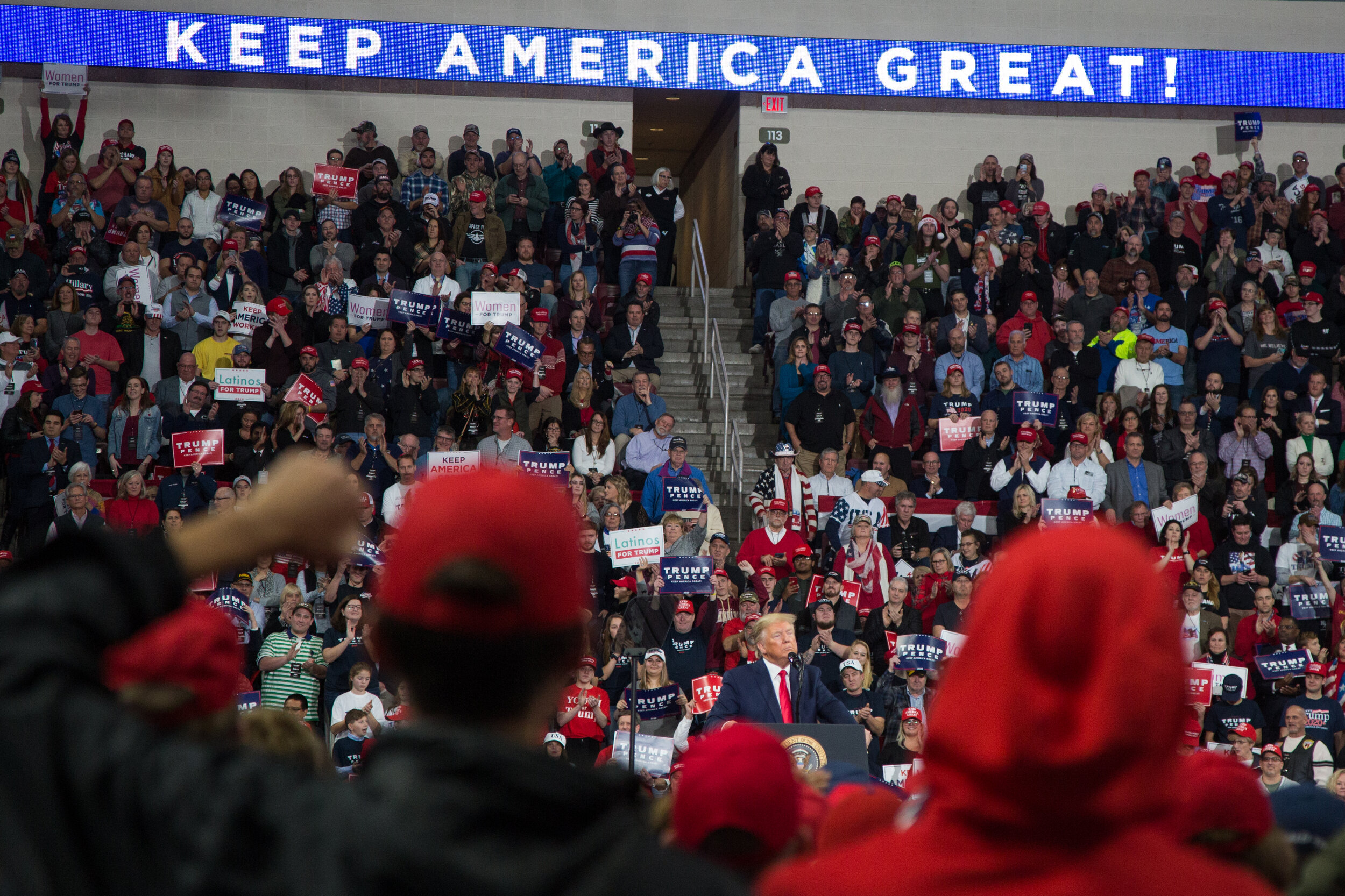 President Trump Speaks At A "Keep America Great" Rally