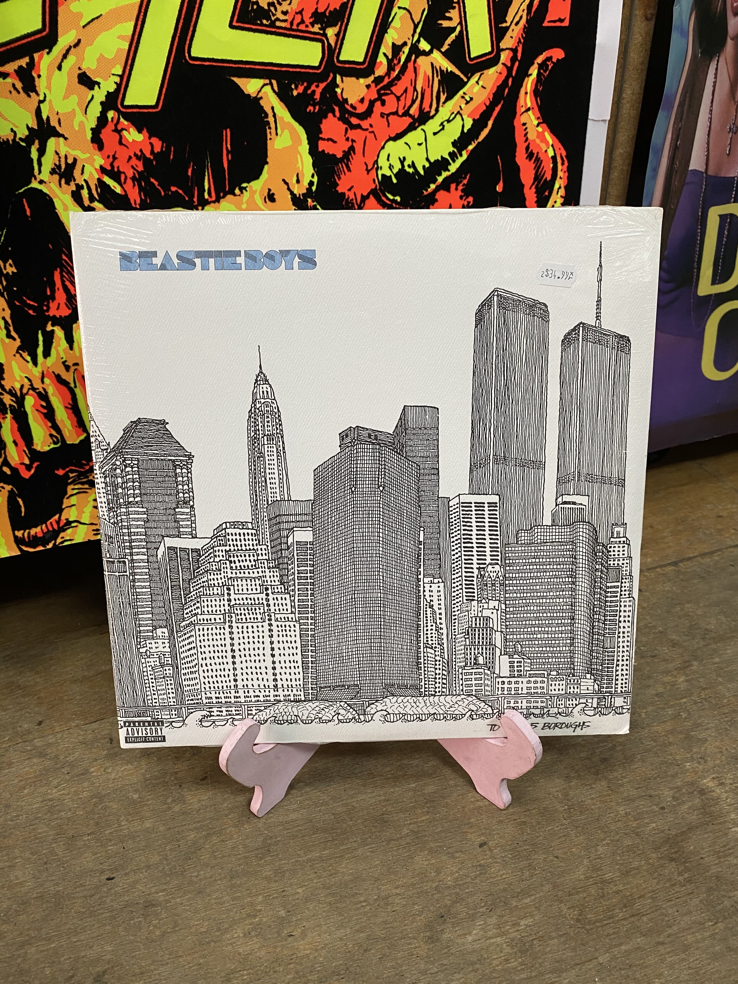 Beastie Boys To The 5 Boroughs Lp Repo Records