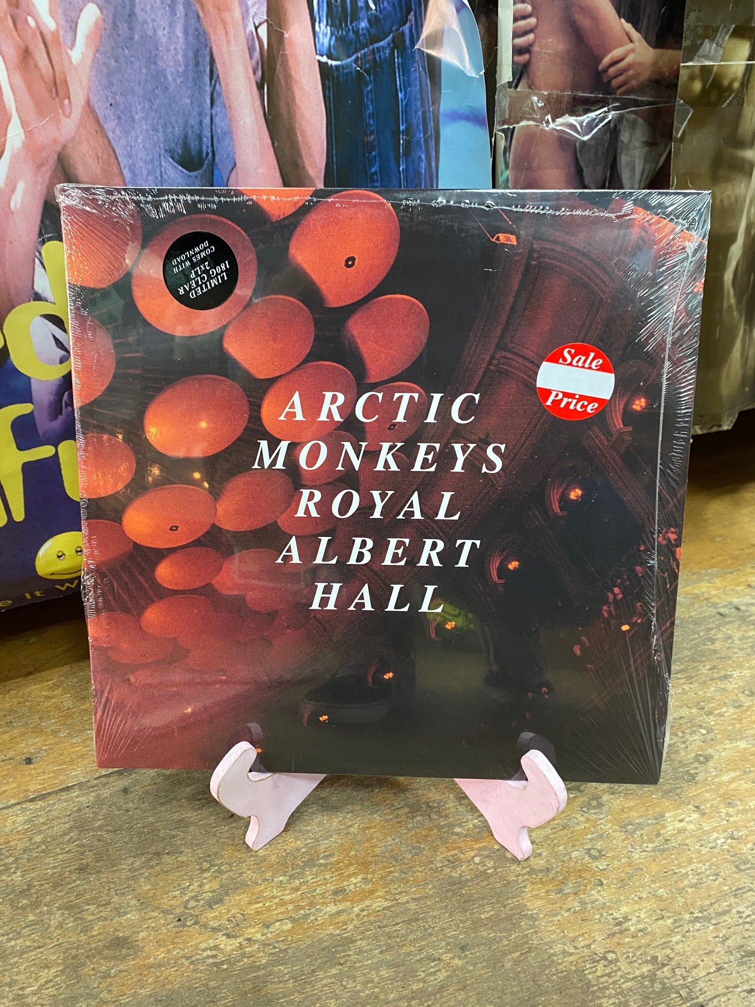 Arctic Monkeys Live At Royal Albert Hall Lp Clear Vinyl Repo Records