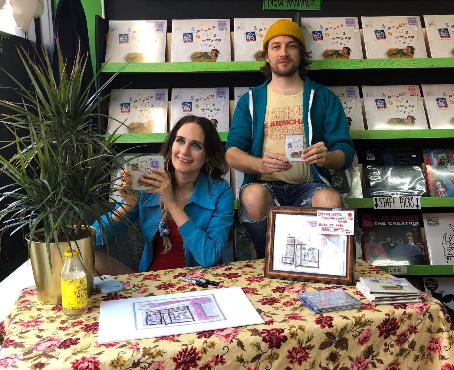 SPEEDY ORTIZ album signing (2018)