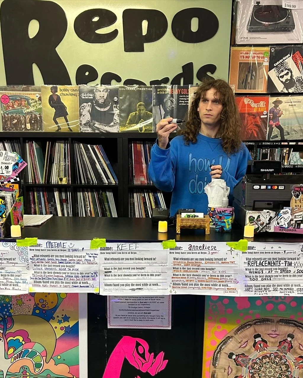  Briston Maroney did a live acoustic performance (sold out) followed by an album signing! 9/26/23 