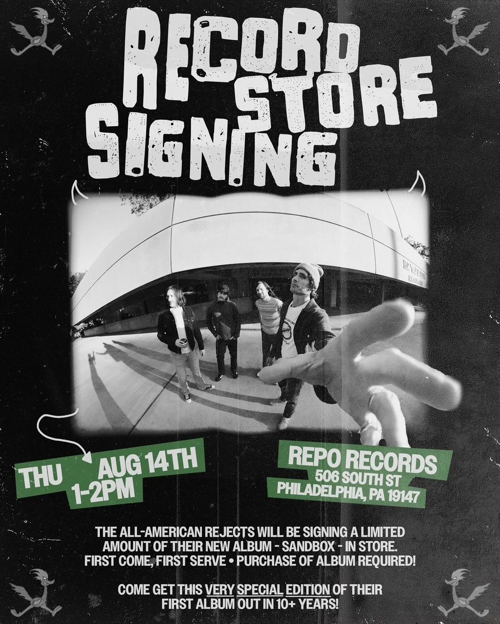 ALL AMERICAN REJECTS SIGNING