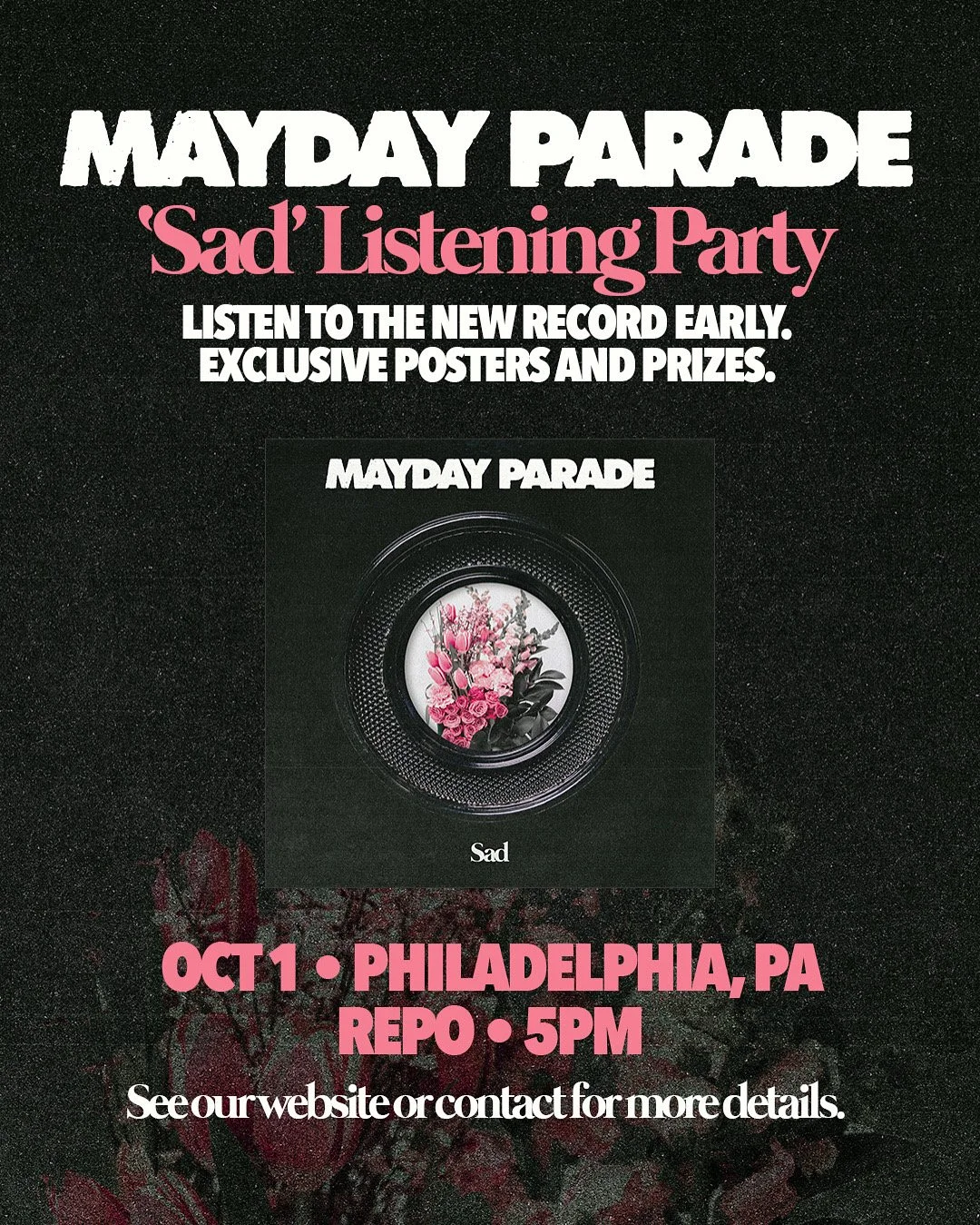 MAYDAY PARADE Early Listening Event