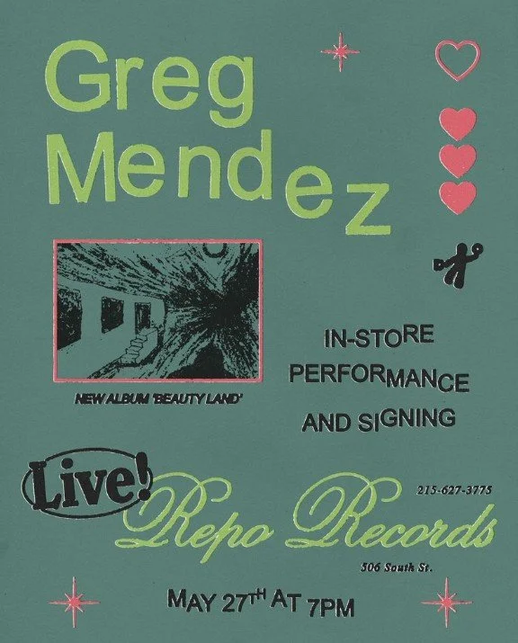 GREG MENDEZ In-store and Signing