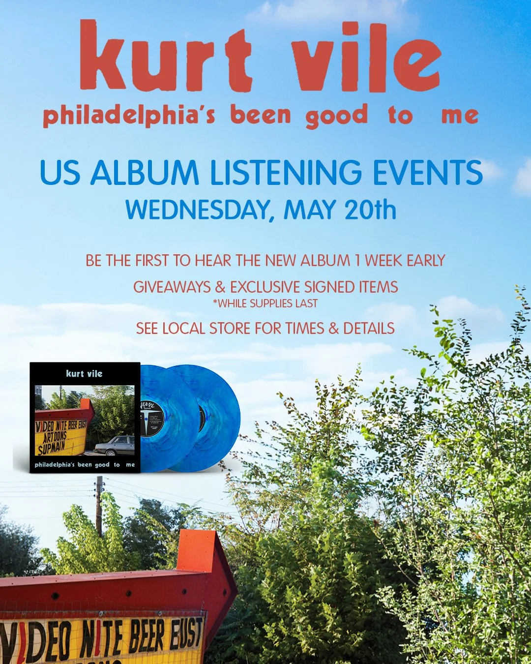 KURT VILE Early Listening Party