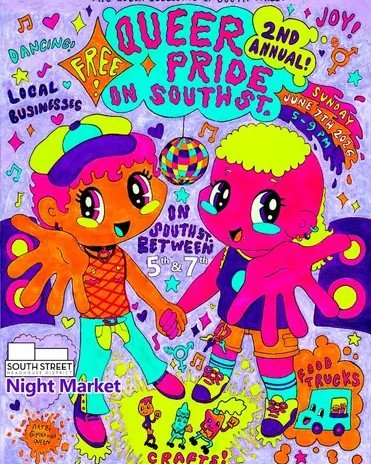QUEER PRIDE NIGHT MARKET on South Street