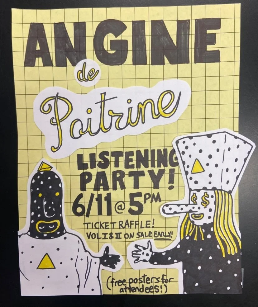 ANGINE de POITRINE Listening Party