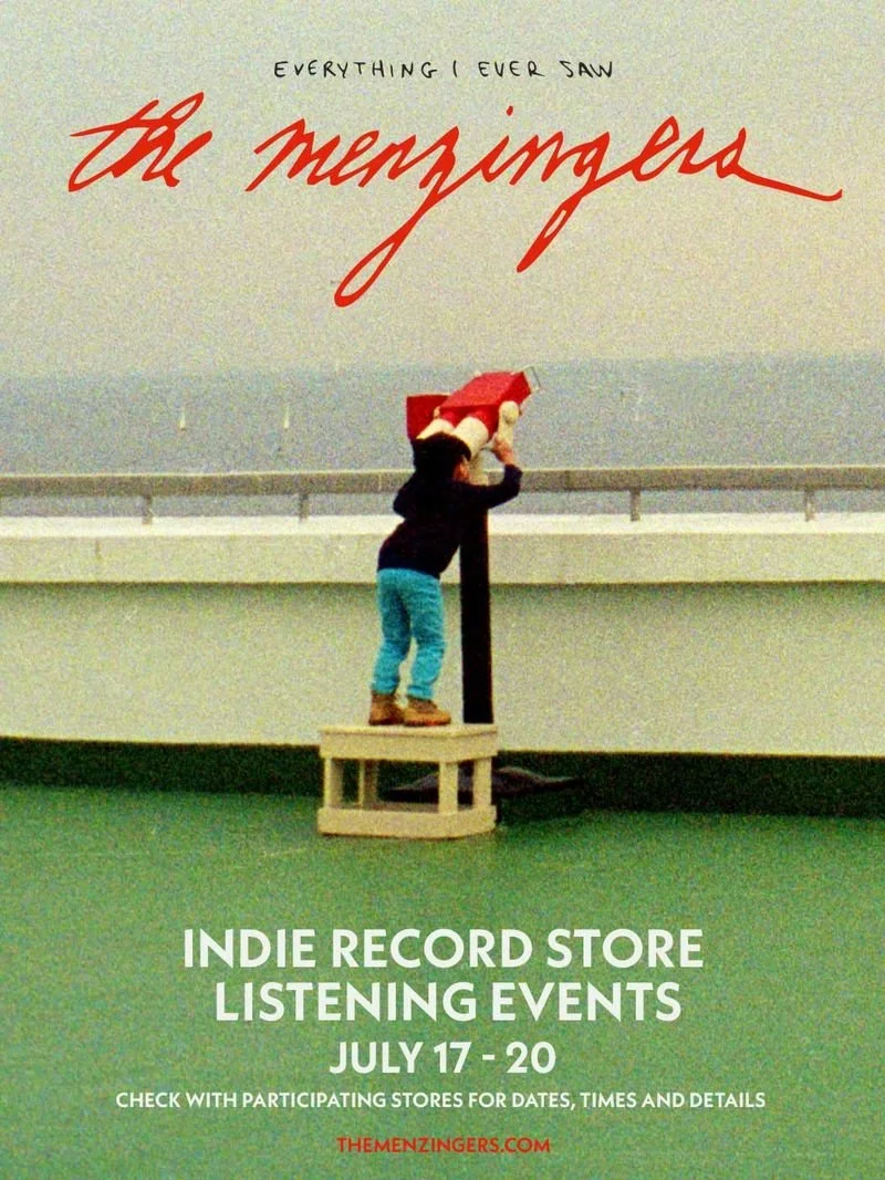 MENZINGERS Listening Party 7/18 (separate from the in-store performance on 7/16)