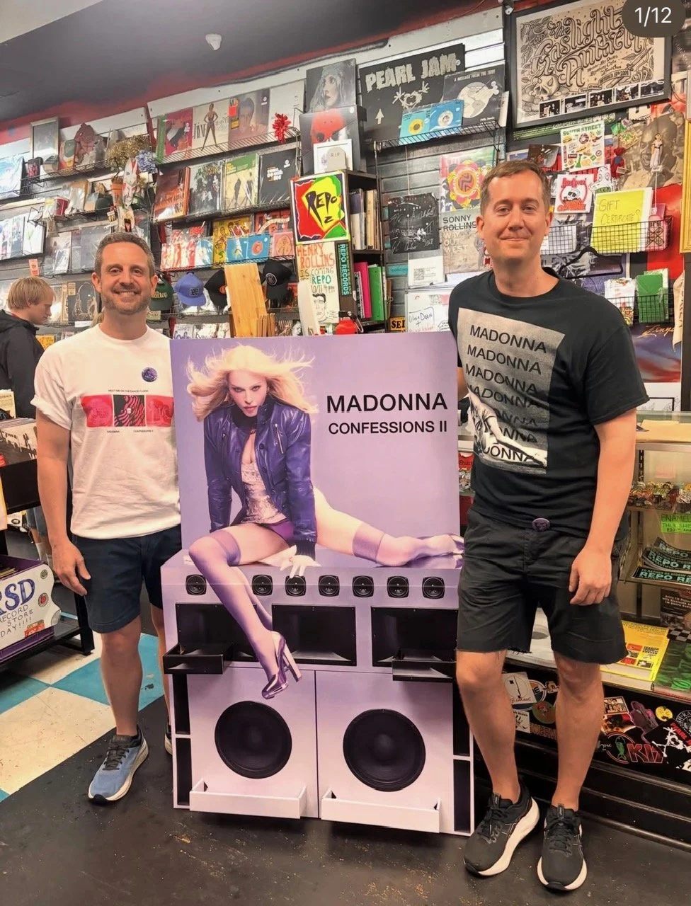  Madonna listening party! 