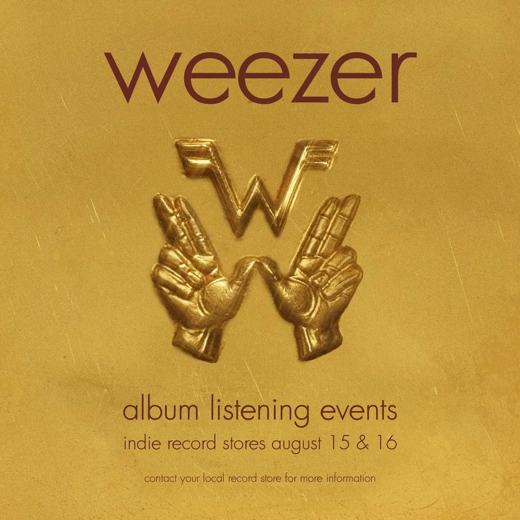 WEEZER Listening Party 8/15