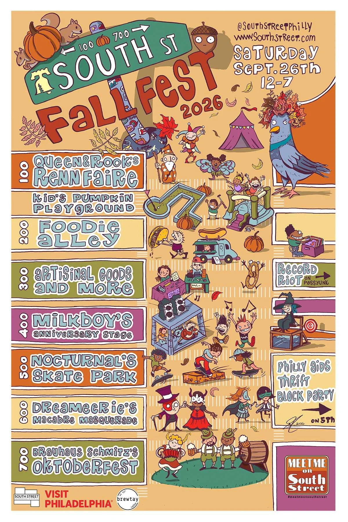 SOUTH STREET FALL FEST / RECORD RIOT