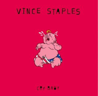 VINCE STAPLES Crybaby (red vinyl) LP Pre-order